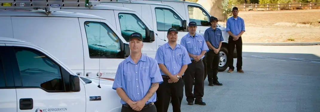 KIC Refrigeration crew ready for Mini Split Repair jobs across Torrance